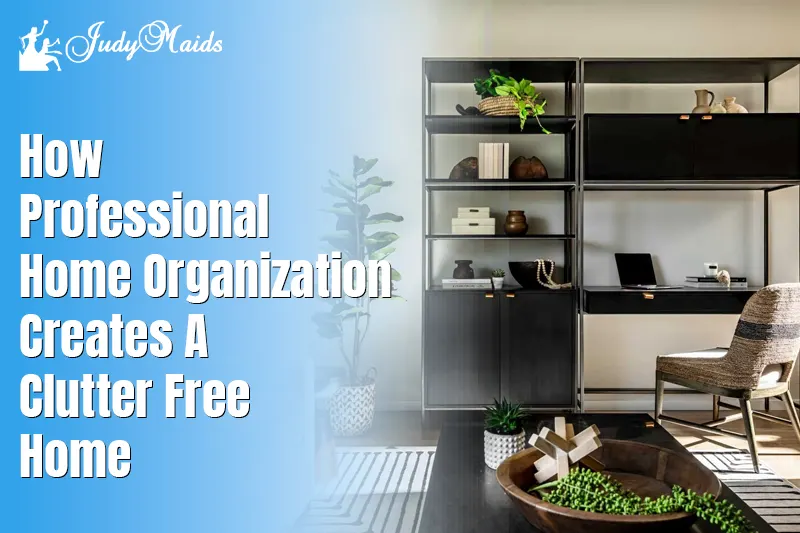 How Professional Home Organization Creates a Clutter-Free Home