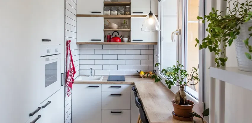 Narrow Space Kitchen Transformation For Tight Areas