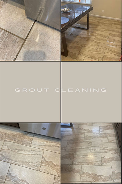 Tile Grout cleaning